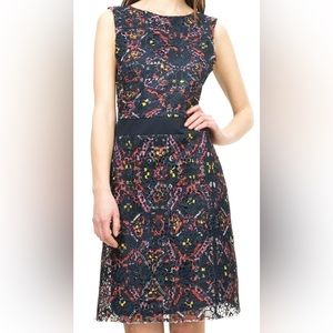Desigual Lace Dress Hidden Zipper Sz 42 (Sz 6)